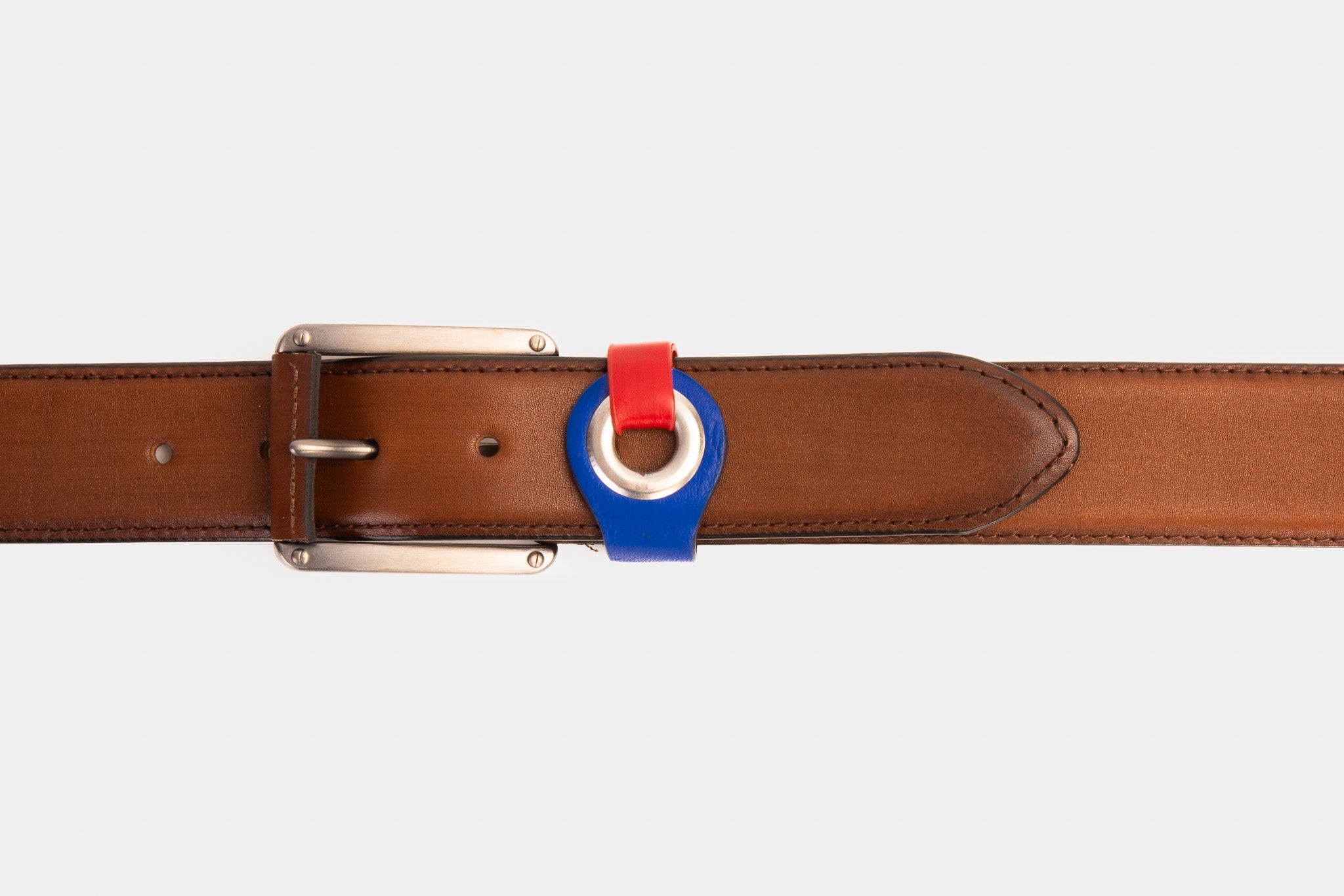 The Jackie Tan Leather Belt For Sale