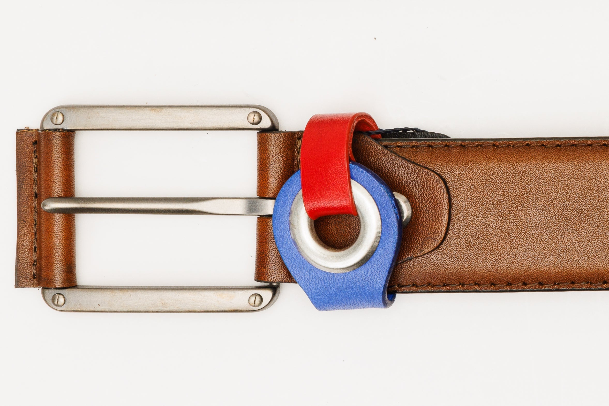 The Jackie Tan Leather Belt For Sale