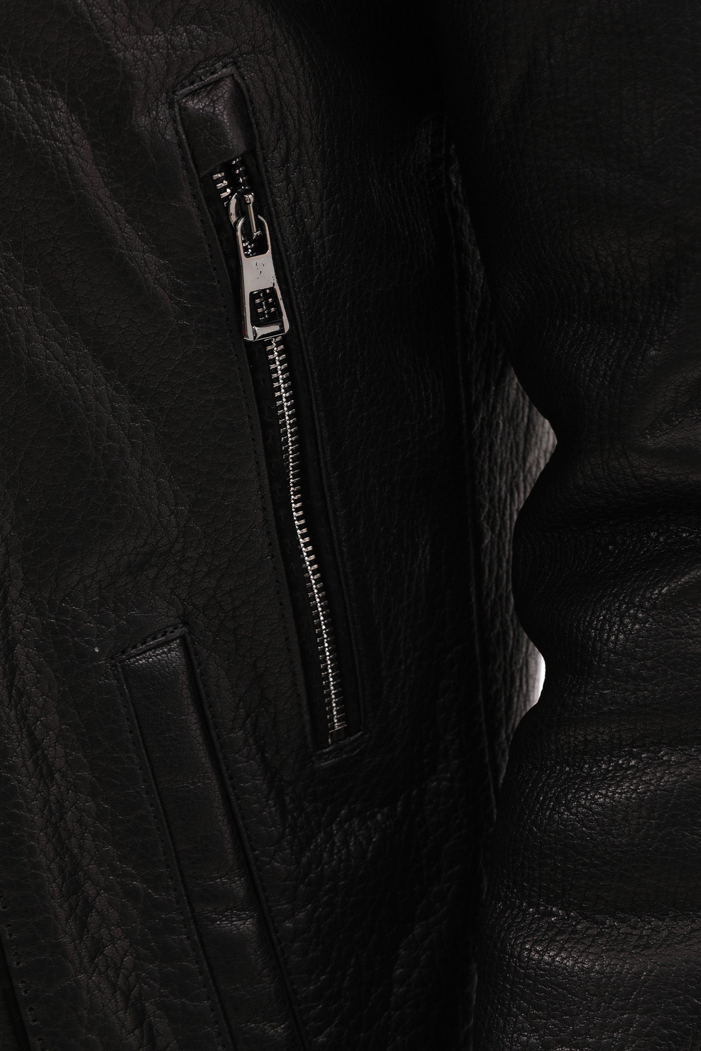 The Bergamo Black Shearling Leather Jacket All New