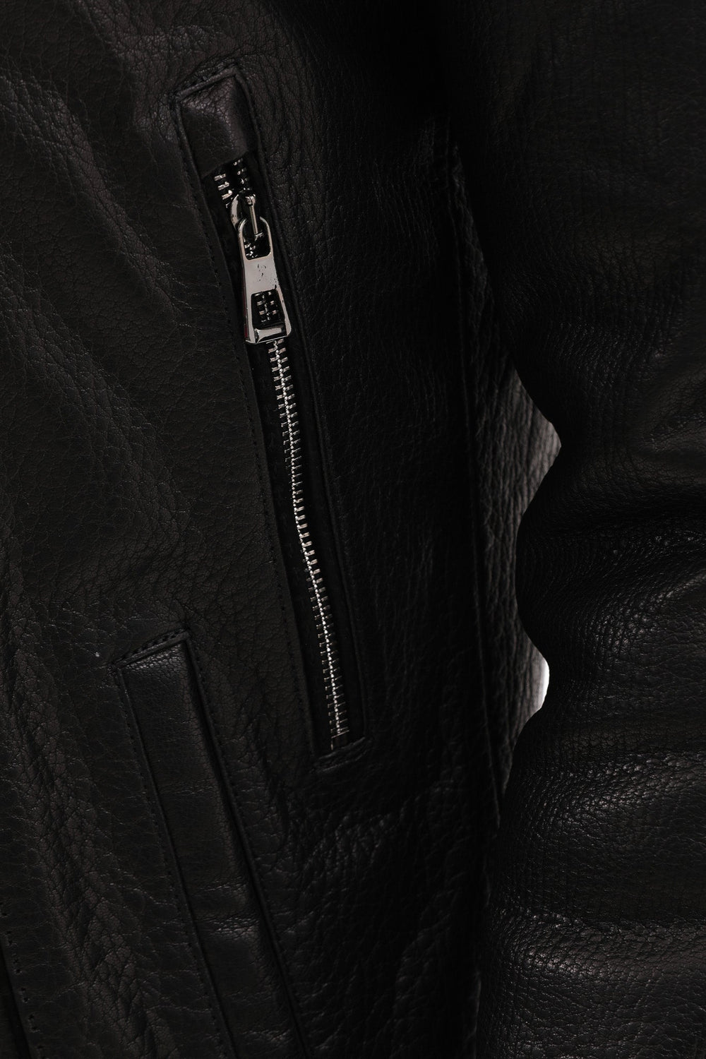 The Bergamo Black Shearling Leather Jacket All New