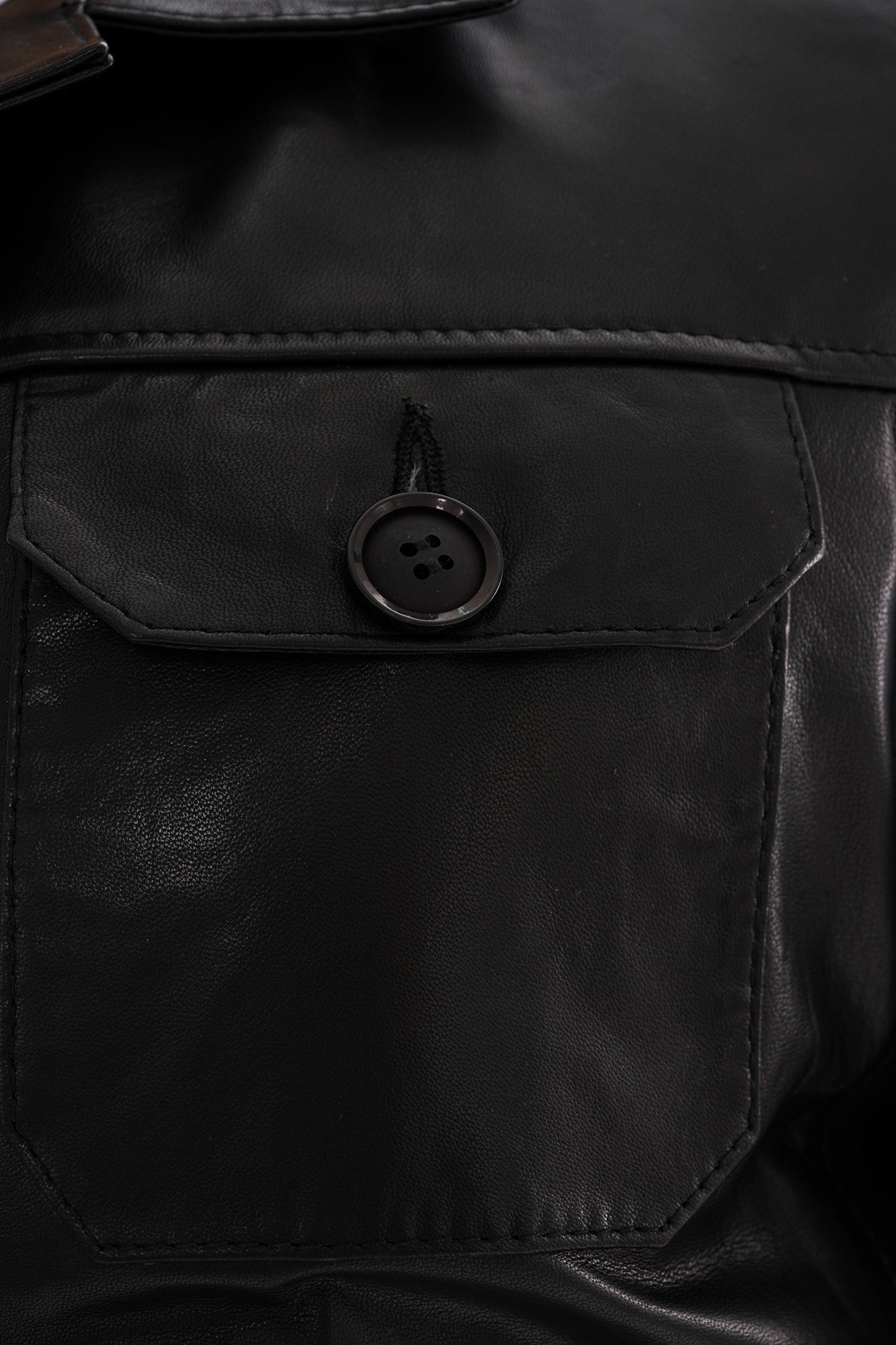 The Azzuro Black Leather Jacket Universal Fit