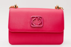 The Maneadero Fuchsia Leather Handbag Universal Fit