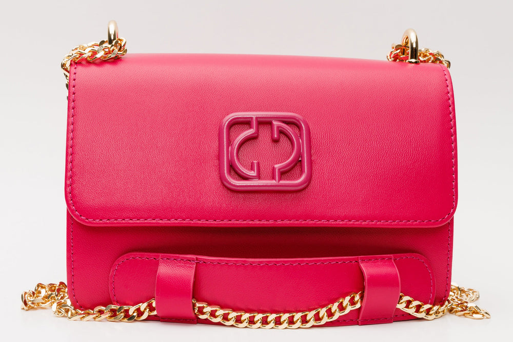 The Maneadero Fuchsia Leather Handbag Universal Fit
