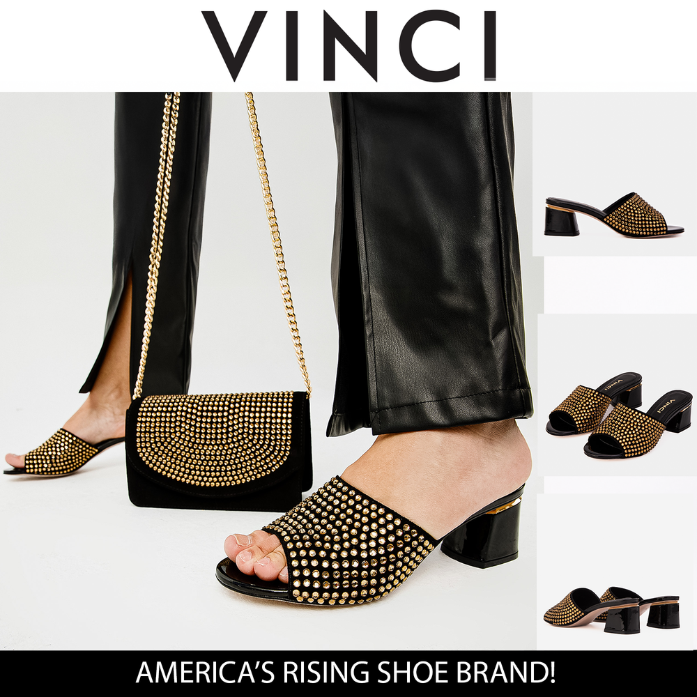 The Ailano Gold Glitter Leather Sandal Exclusive Style