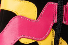 The Tario Black Suede Leather Ankle Boot Exclusive Style