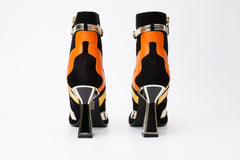 The Tario Black Suede Leather Ankle Boot Exclusive Style