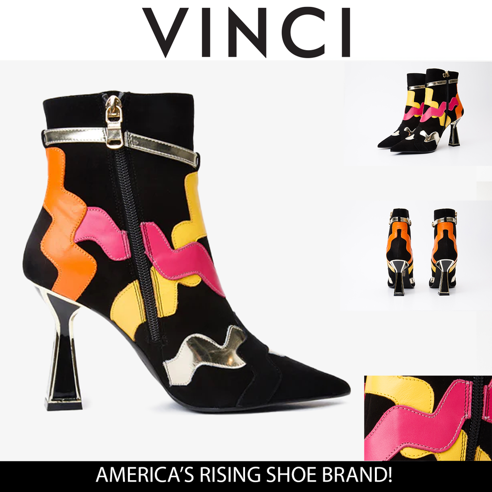 The Tario Black Suede Leather Ankle Boot Exclusive Style