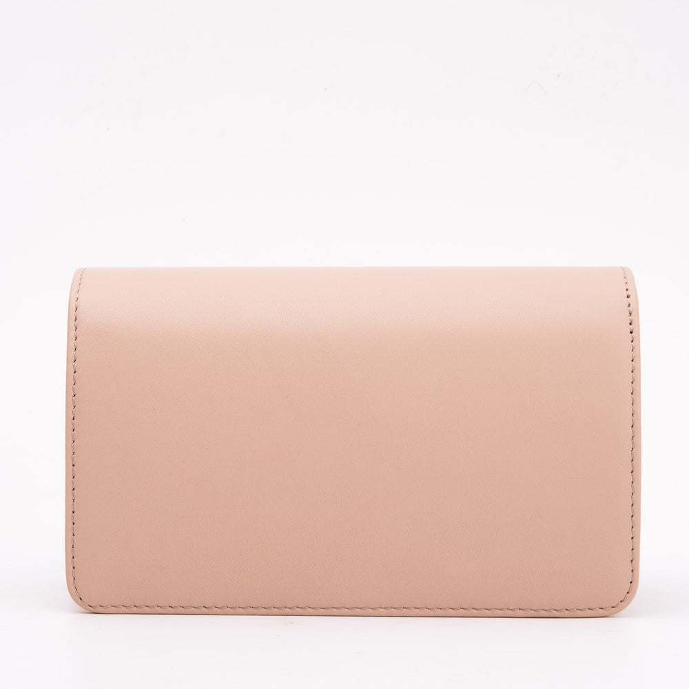 The Diva Beige Leather Handbag On Sale