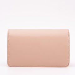 The Diva Beige Leather Handbag On Sale