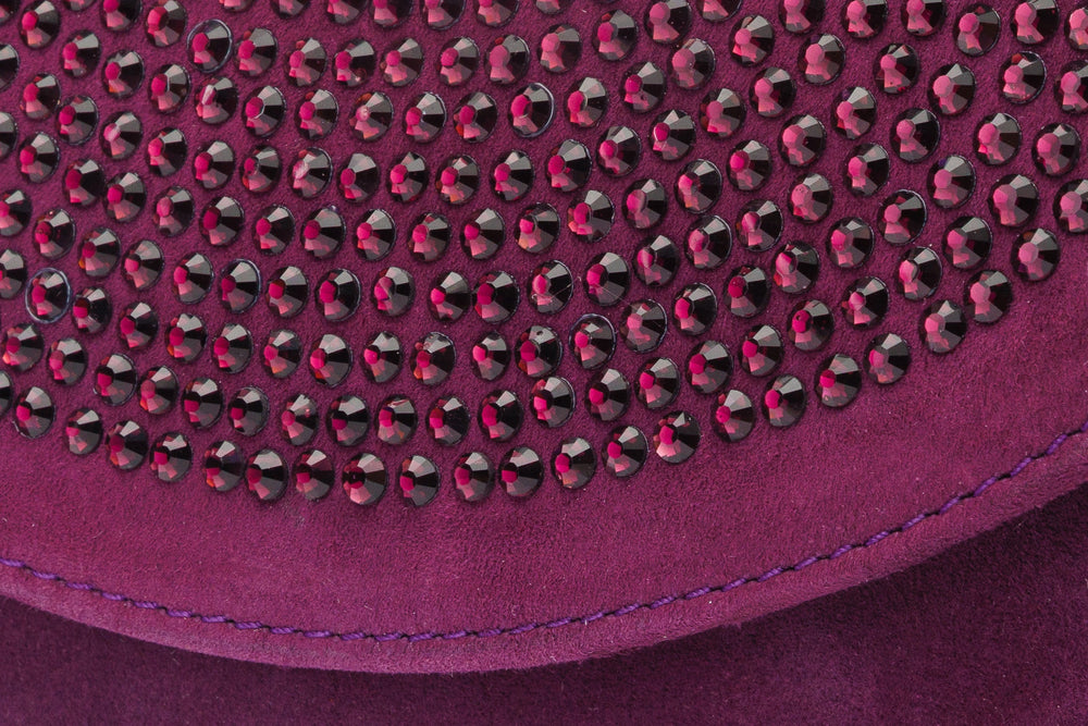 The Ailano Purple Leather Handbag All New