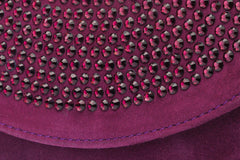 The Ailano Purple Leather Handbag All New