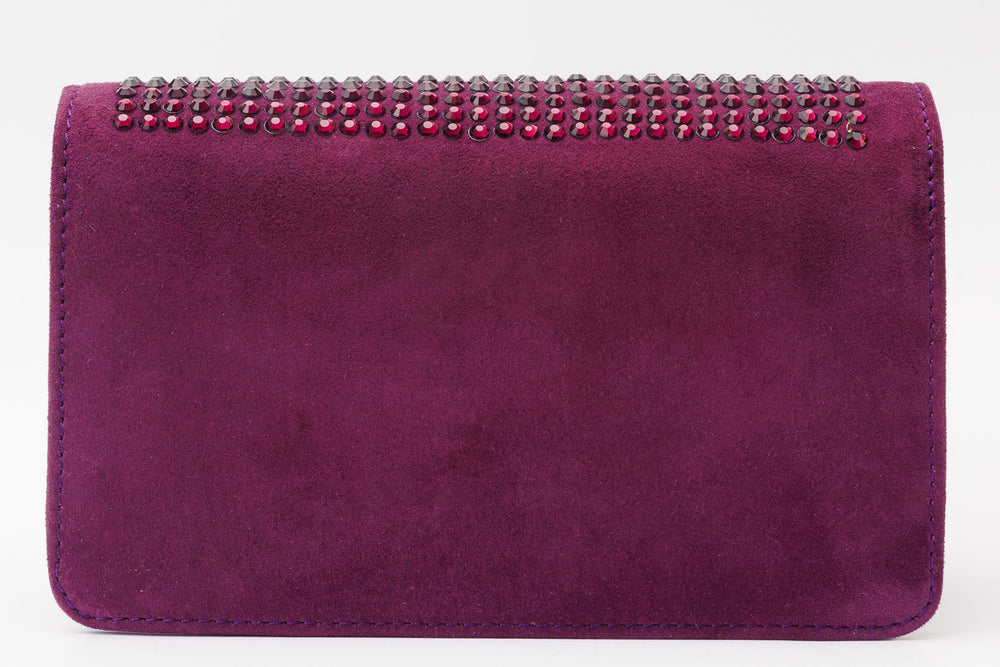 The Ailano Purple Leather Handbag All New