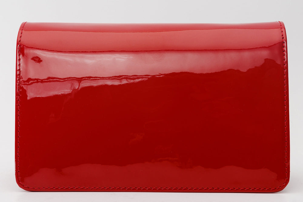 The Vigo Red Patent Leather Handbag Universal Fit