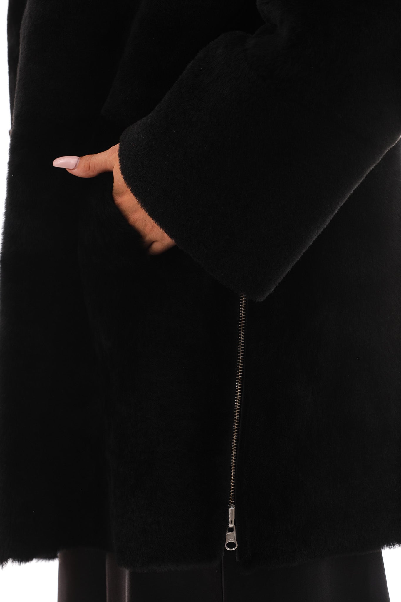 The Nyra Reversible Shearling Leather Jacket Exclusive Style