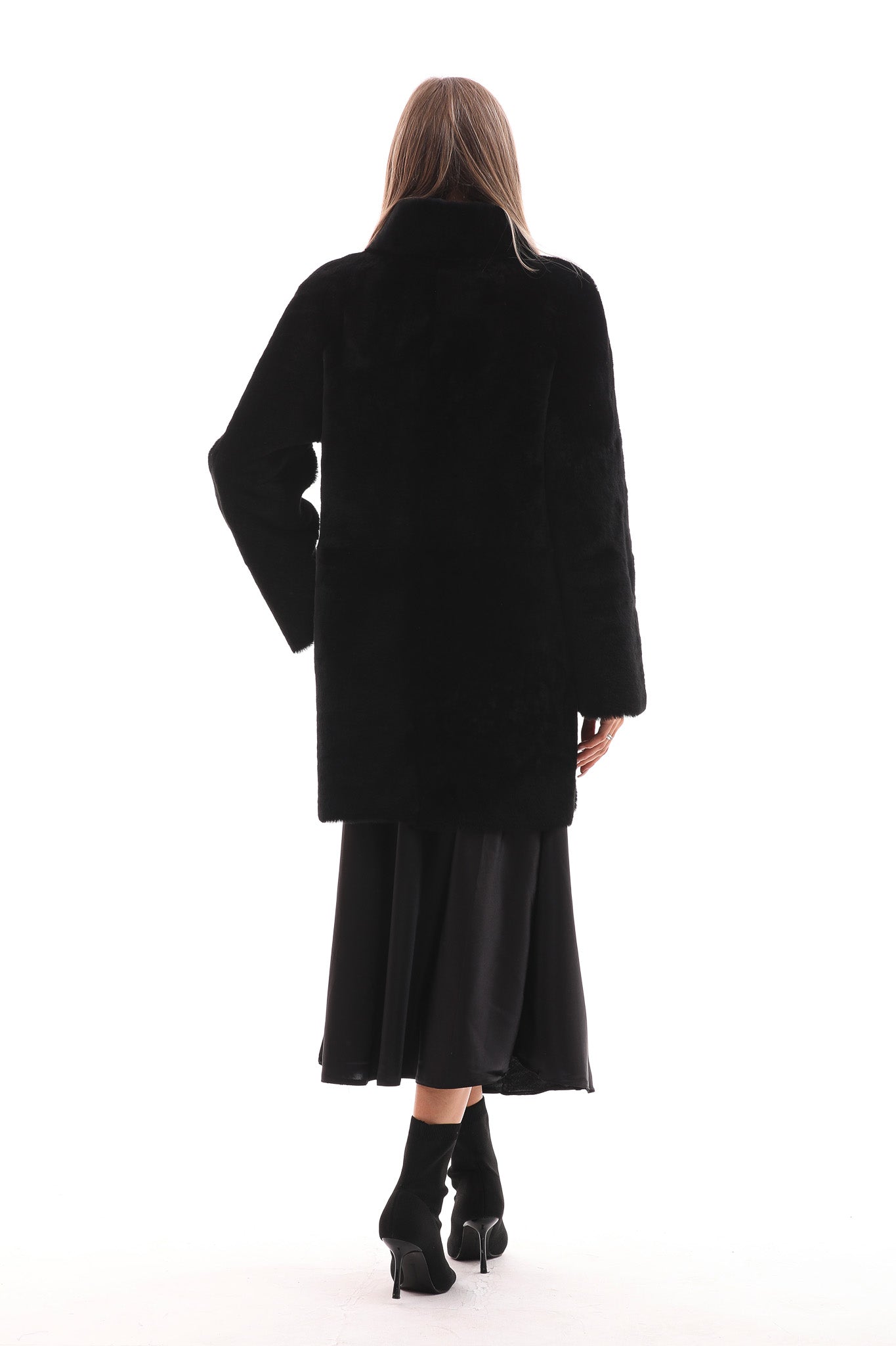 The Nyra Reversible Shearling Leather Jacket Exclusive Style
