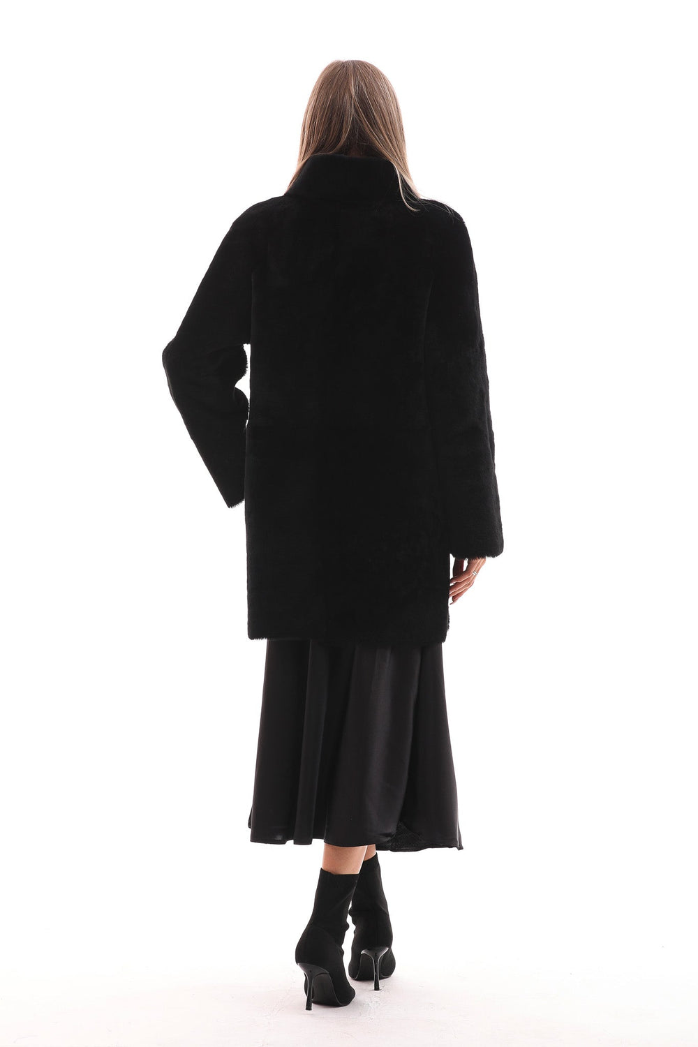 The Nyra Reversible Shearling Leather Jacket Exclusive Style