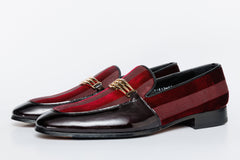The Pontalto Leather Shoe Burgundy Bit Loafer Universal Fit