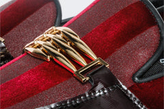The Pontalto Leather Shoe Burgundy Bit Loafer Universal Fit