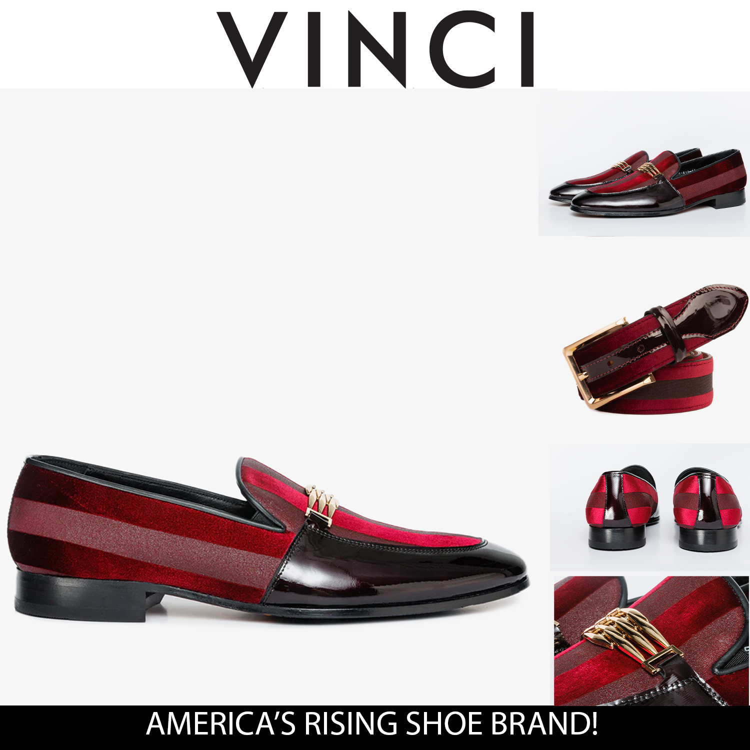 The Pontalto Leather Shoe Burgundy Bit Loafer Universal Fit