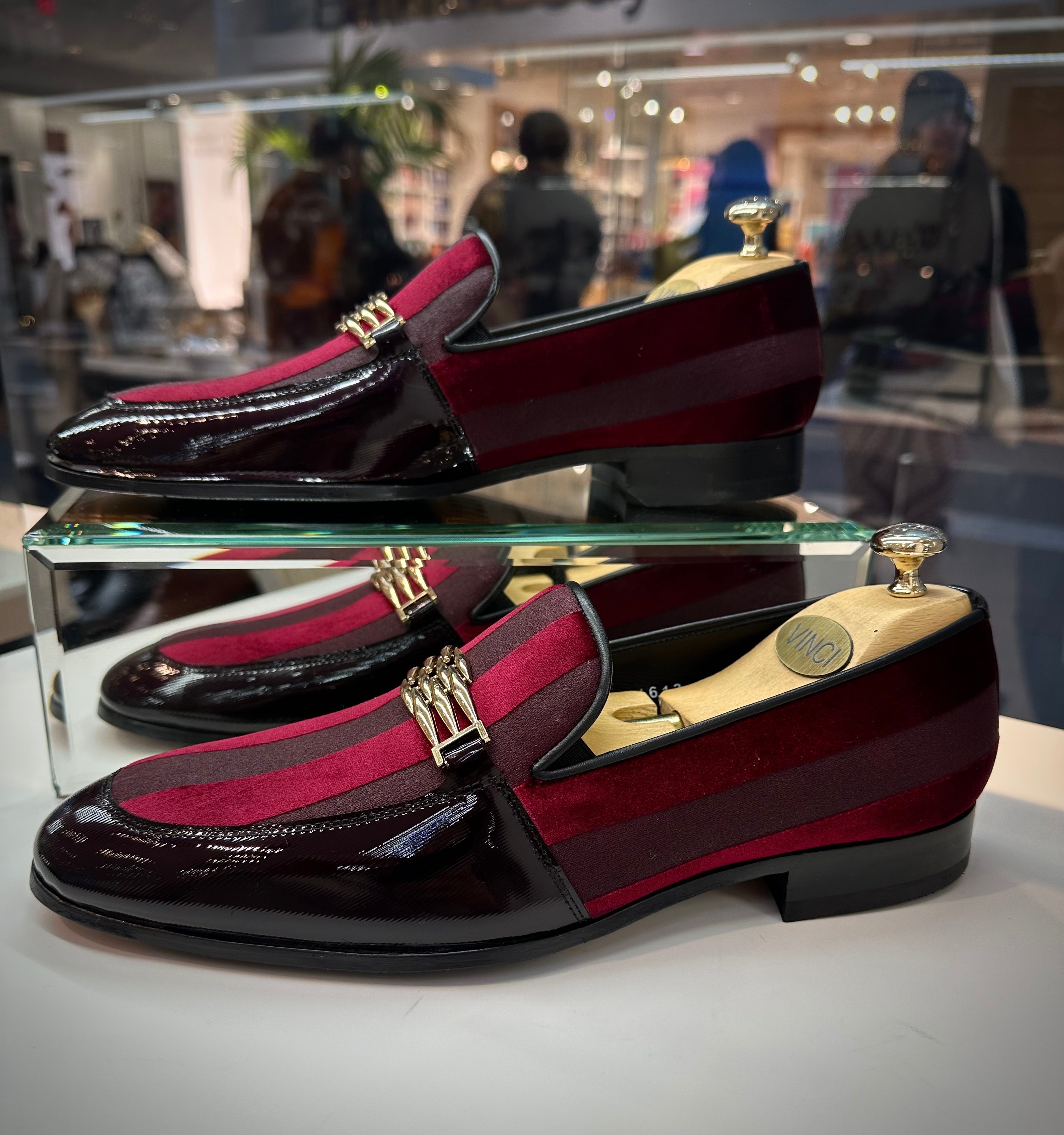The Pontalto Leather Shoe Burgundy Bit Loafer Universal Fit