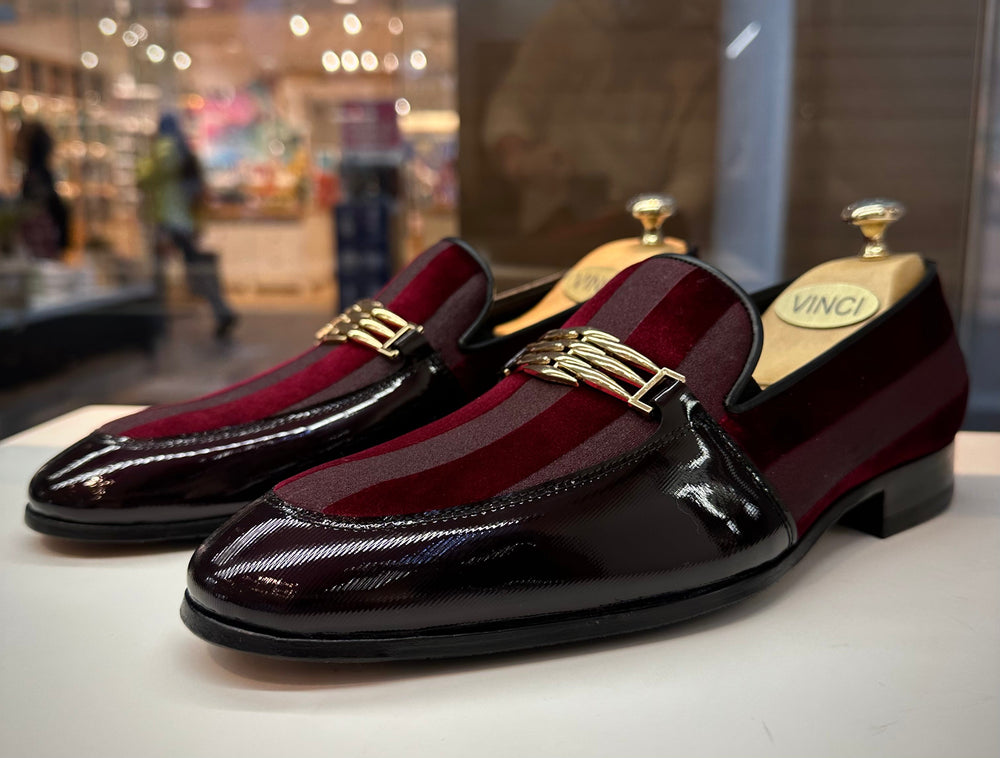 The Pontalto Leather Shoe Burgundy Bit Loafer Universal Fit