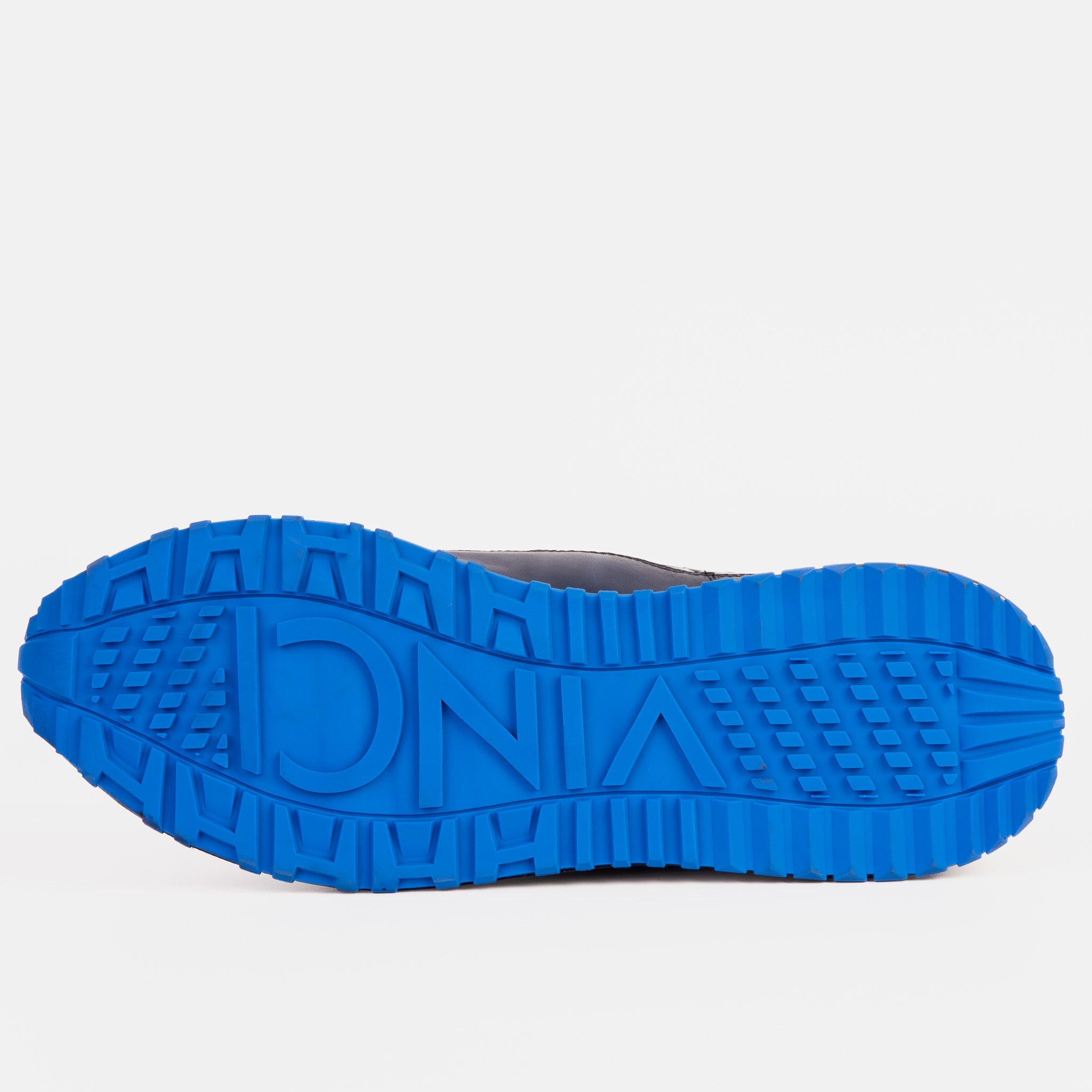 The Marseille Navy Blue Leather Sneaker Fine Craftsmanship
