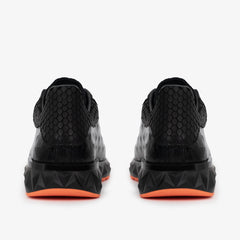 The Caesars Black Leather  Sneaker For Sale