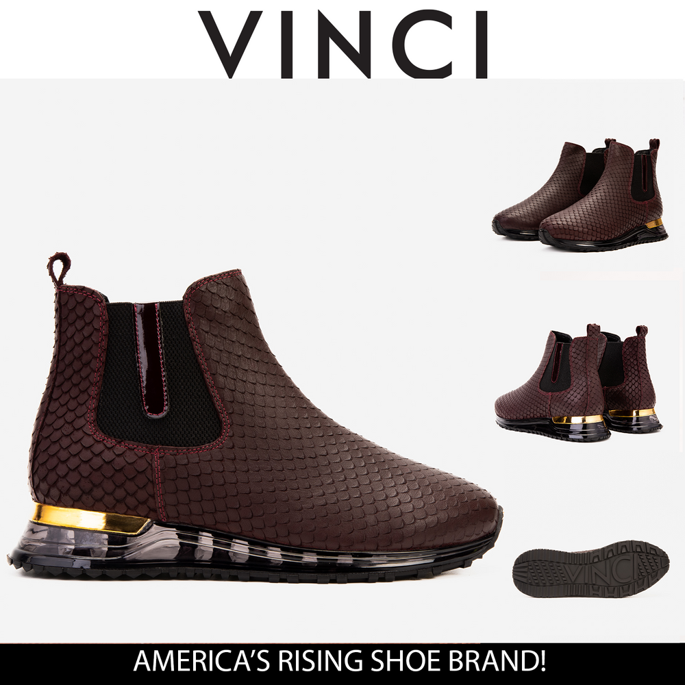 The Panther Burgundy Leather Chelsea Boot Universal Fit