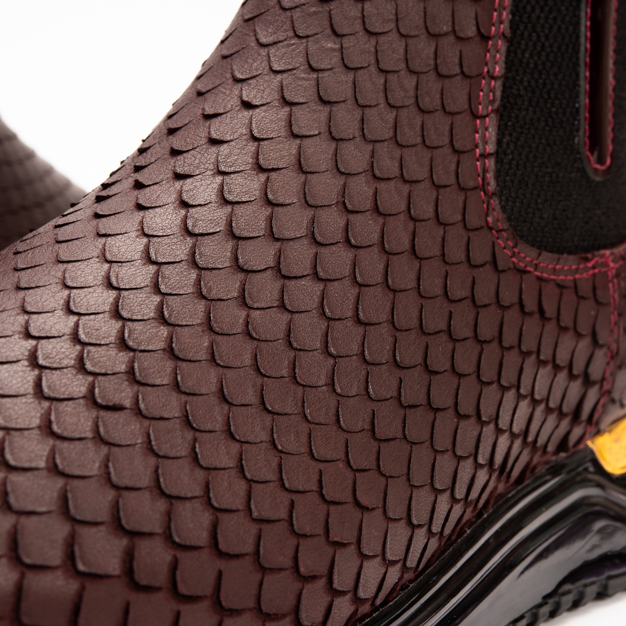 The Panther Burgundy Leather Chelsea Boot Universal Fit