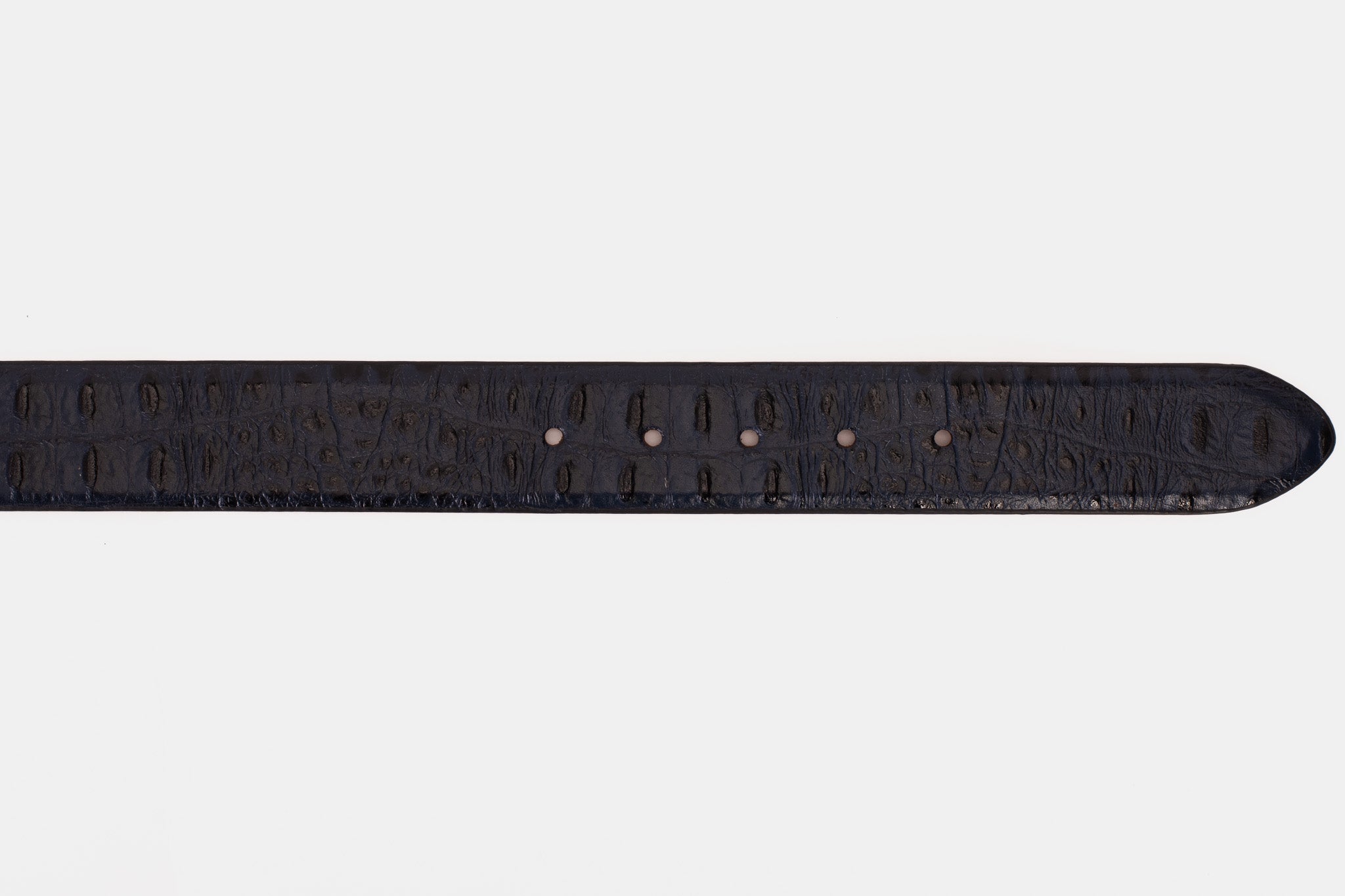 The Savamala  Blue Leather Belt On Sale