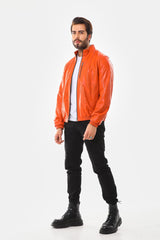 The Como Reversible Leather Bomber Jacket Fine Craftsmanship