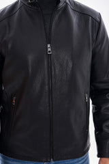 The Varden Black Leather Jacket Exclusive Style