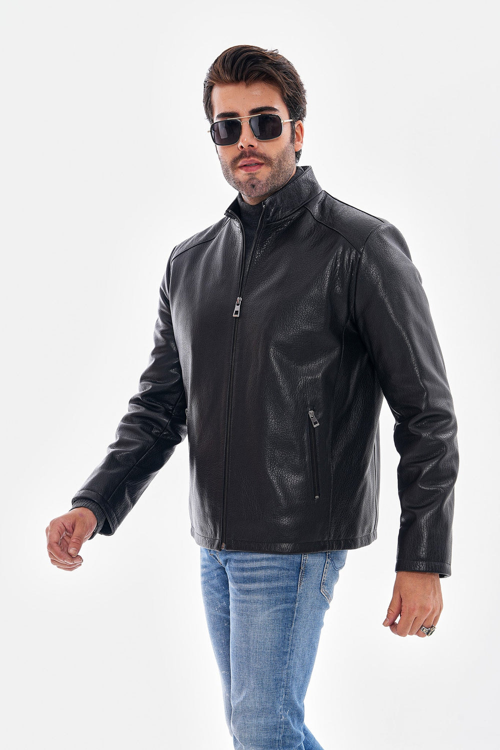 The Varden Black Leather Jacket Exclusive Style