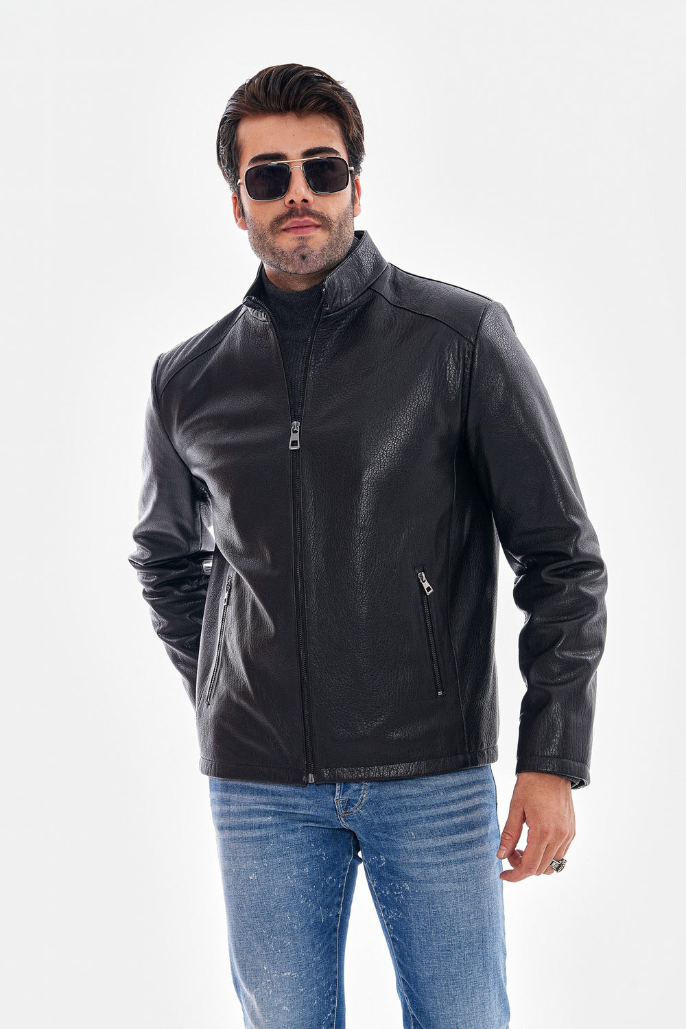 The Varden Black Leather Jacket Exclusive Style