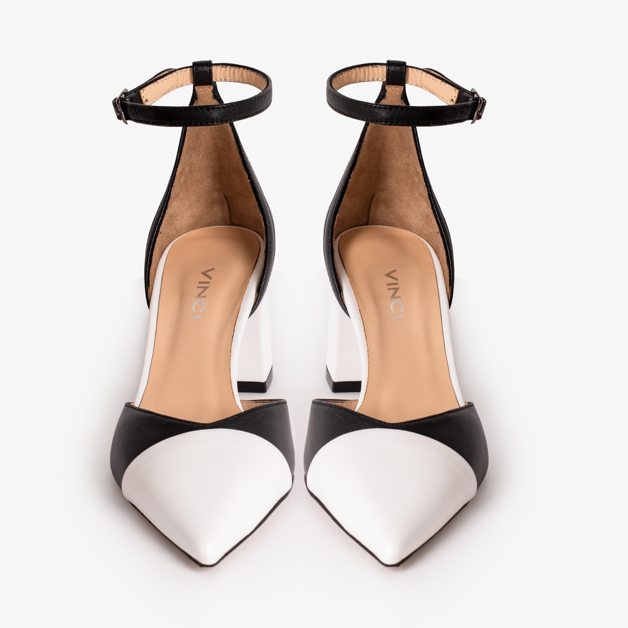 The Noella Black Leather Sandal All New