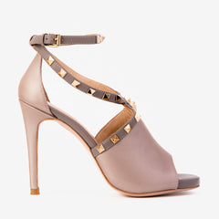 The Ribnica Beige Leather Ankle Strap Sandal All New