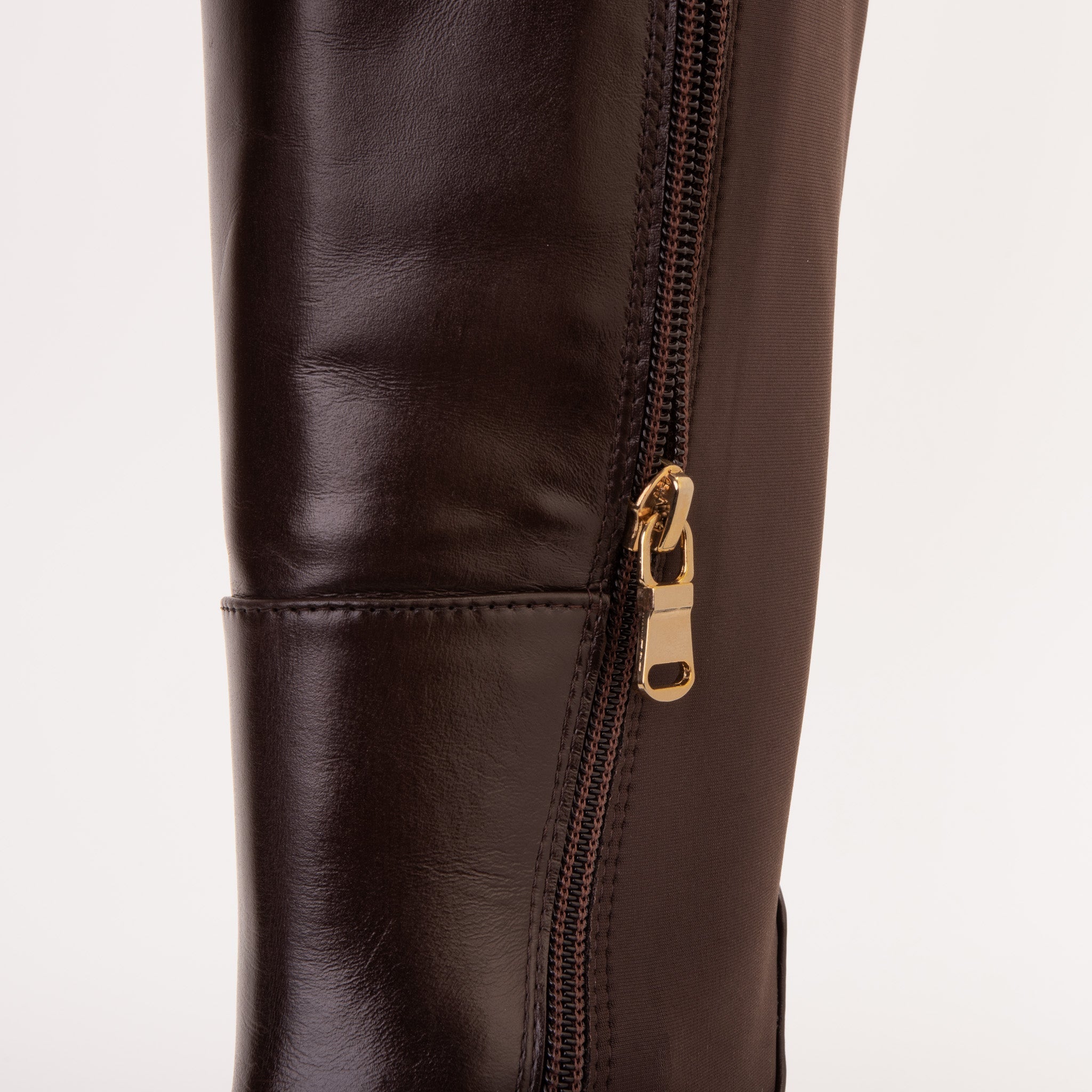 The Windsor Brown Leather Knee High Boot Fine Craftsmanship