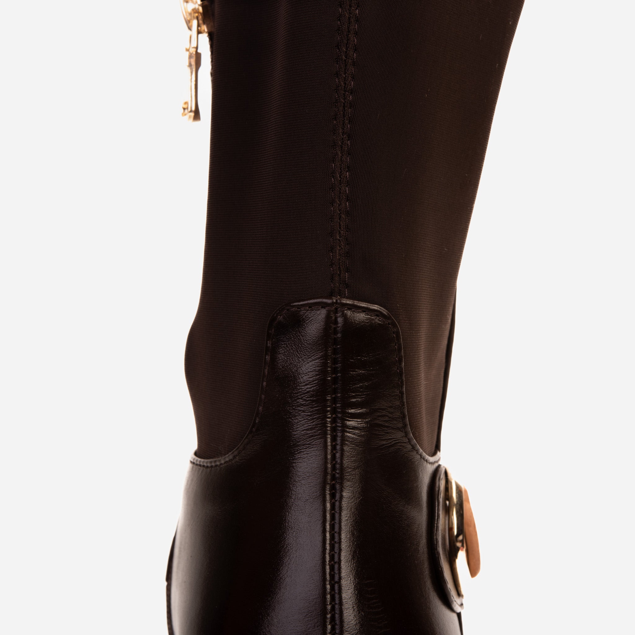 The Windsor Brown Leather Knee High Boot Fine Craftsmanship