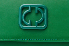 The Maneadero Green Leather Handbag All New