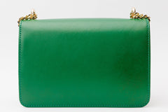 The Maneadero Green Leather Handbag All New