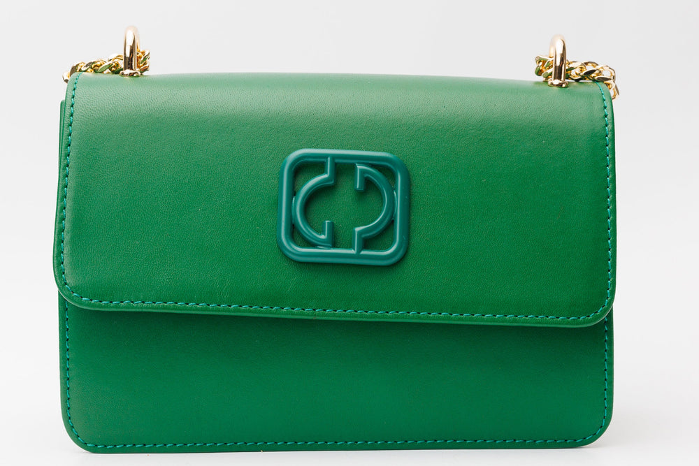 The Maneadero Green Leather Handbag All New
