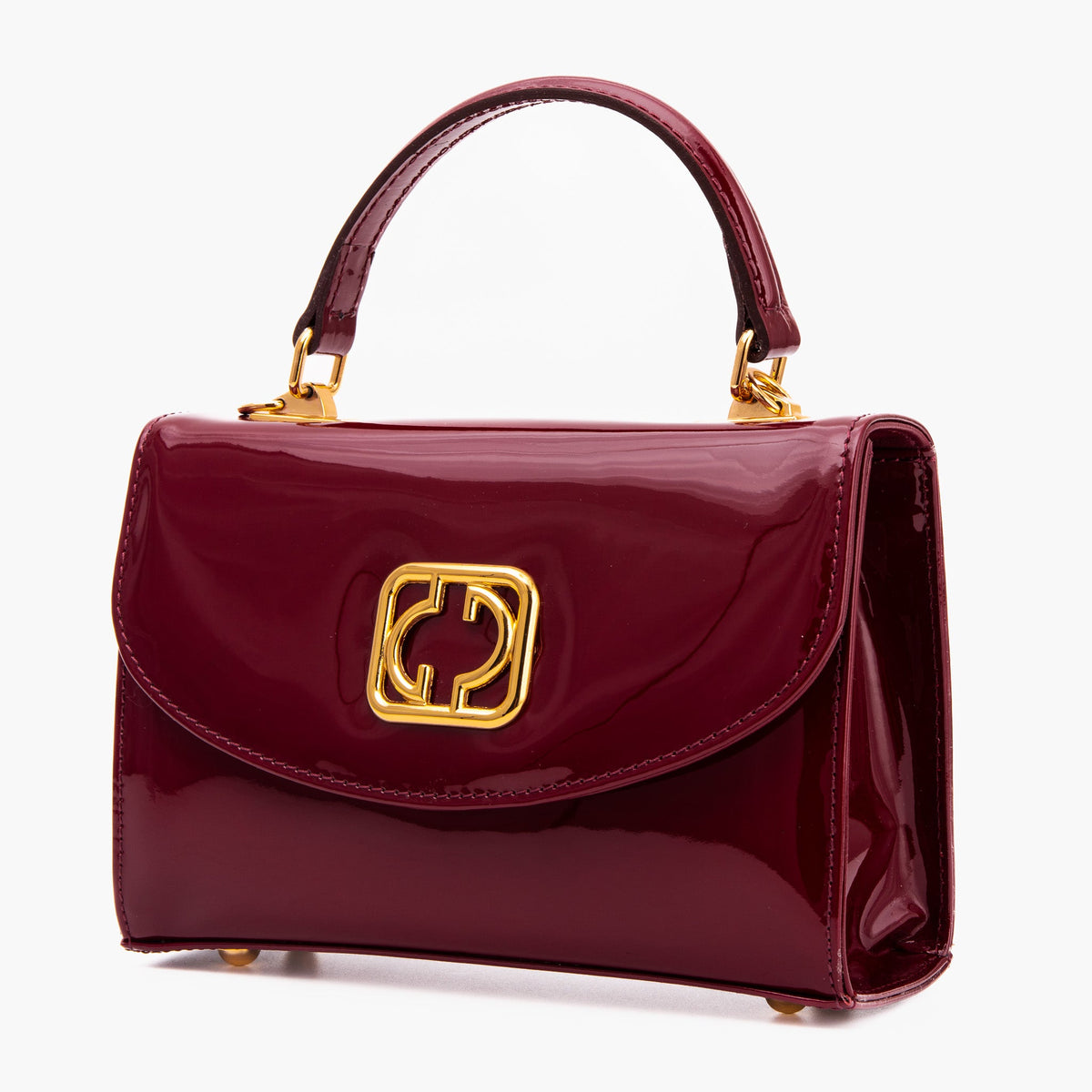 The Rosalinda Burgundy Leather Handbag Universal Fit