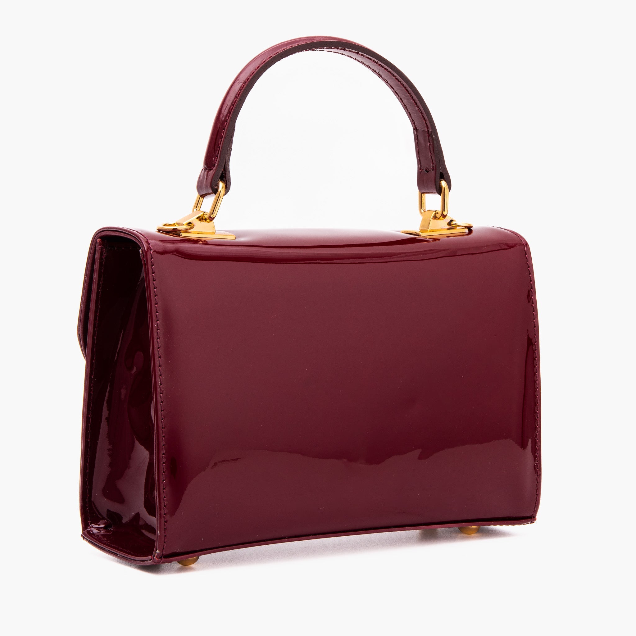 The Rosalinda Burgundy Leather Handbag Universal Fit