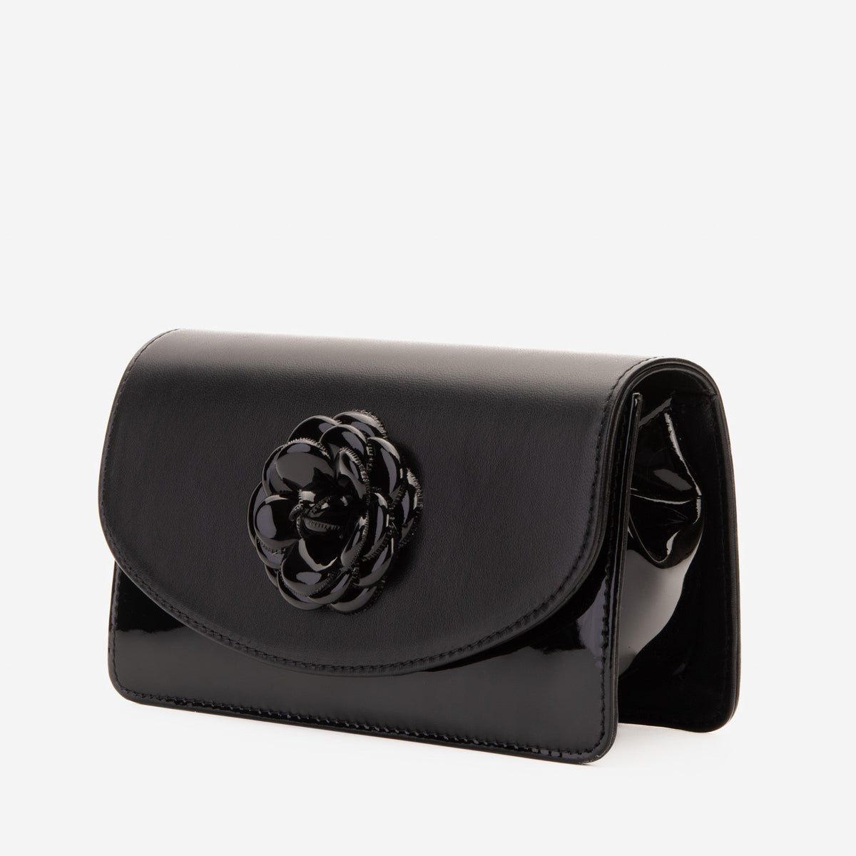 The Diva Black Leather Handbag Fine Craftsmanship
