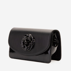 The Diva Black Leather Handbag Fine Craftsmanship