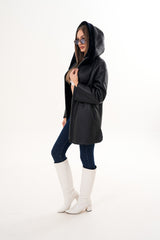 The Portofino Black Reversible Shearling Jacket Fine Craftsmanship