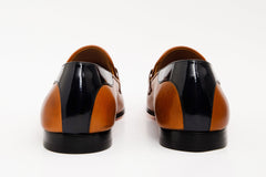 The Maratea Brown Leather shoe Bit Loafer Shoe Universal Fit