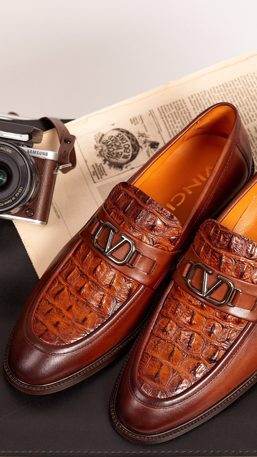 Amsterdam Tan Bit Loafer Shoe All New