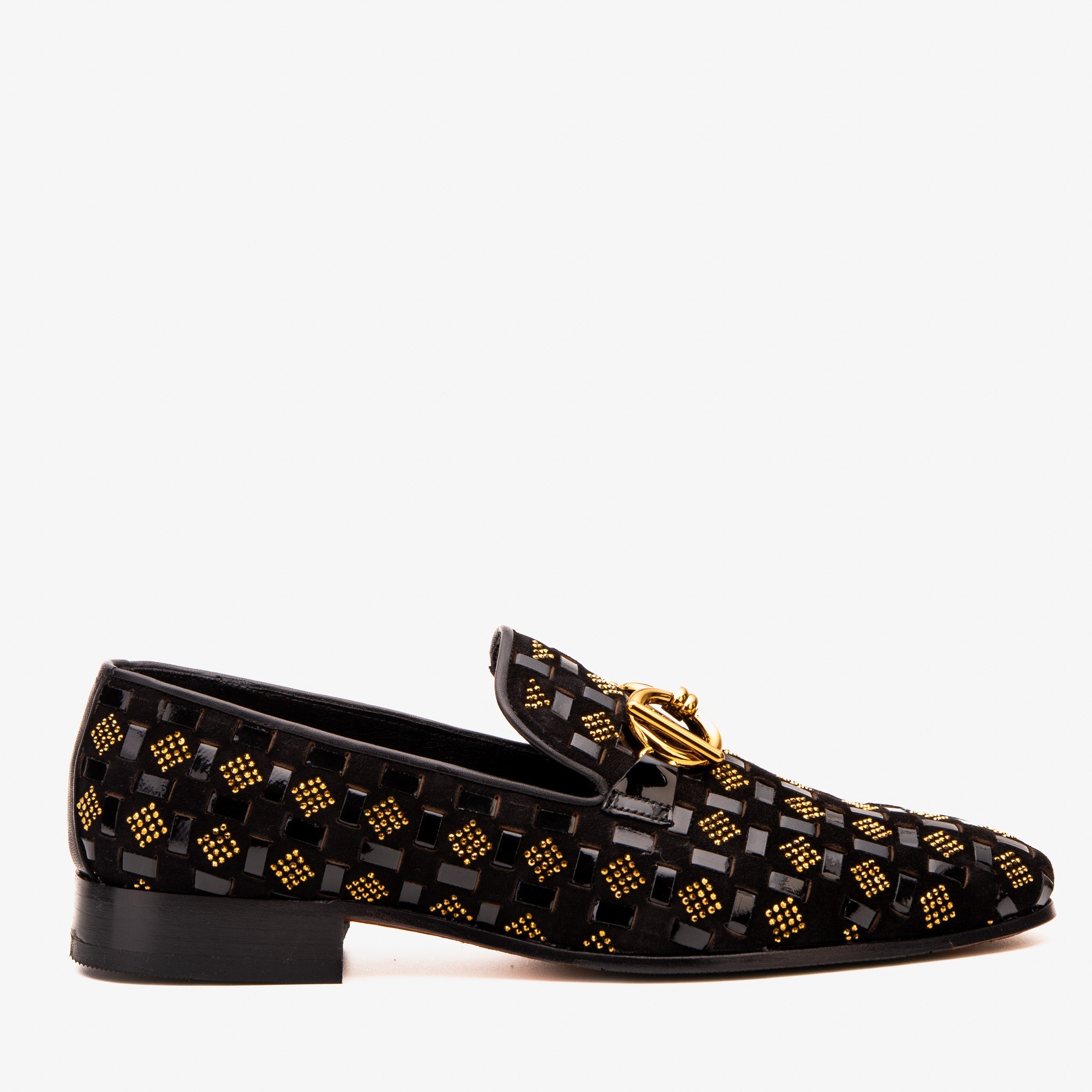 The Vicino Shoe Black Bit Dress Loafer Exclusive Style