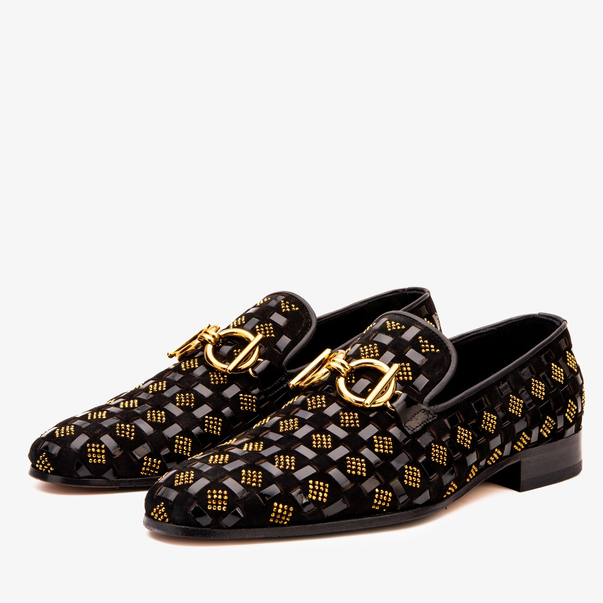 The Vicino Shoe Black Bit Dress Loafer Exclusive Style